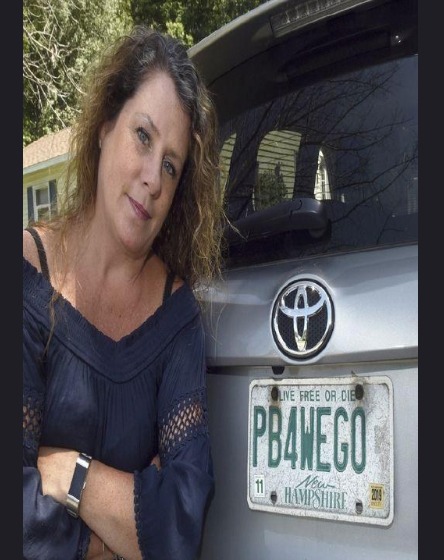 She’s had her license plate for 15 years, but now the state finds it “inappropriate.” Check the 1st comment